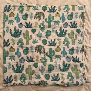 Aden + Anais Cactus Plant Muslin Cotton Baby Blanket